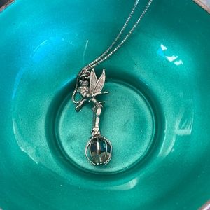 Tinkerbell Charm w Crystals